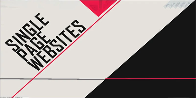 Website Halaman Tunggal - Trend Terbaru Desain Website
